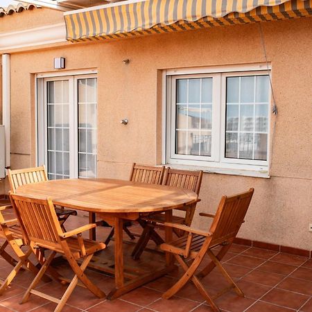 Perla De Mar - Atico Con Amplia Terraza 40M2, Piscina Y Parking En Playa Canet Канет-де-Беренгер Экстерьер фото