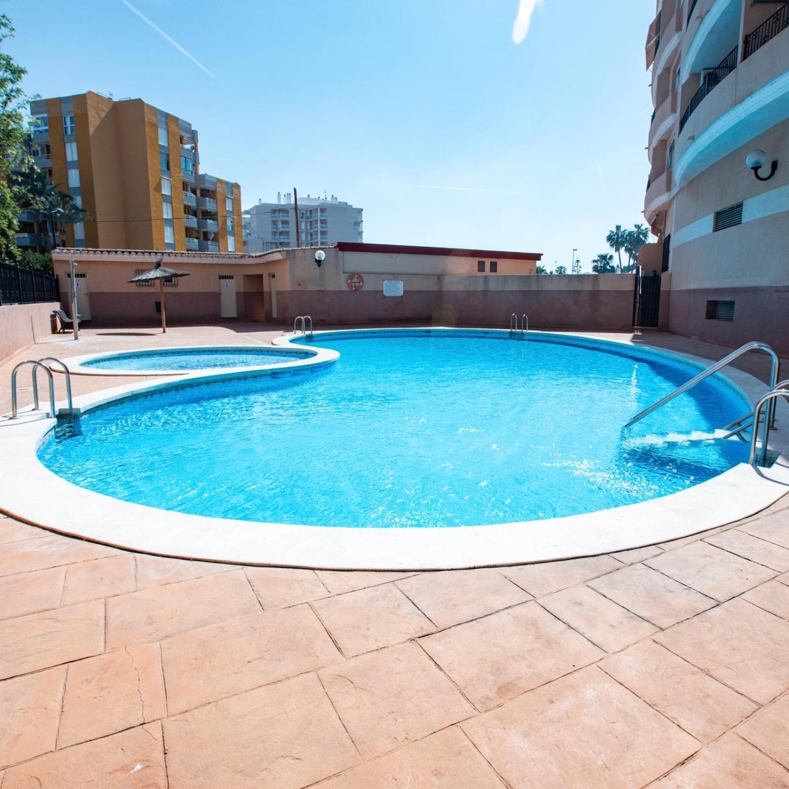 Perla De Mar - Atico Con Amplia Terraza 40M2, Piscina Y Parking En Playa Canet Канет-де-Беренгер Экстерьер фото
